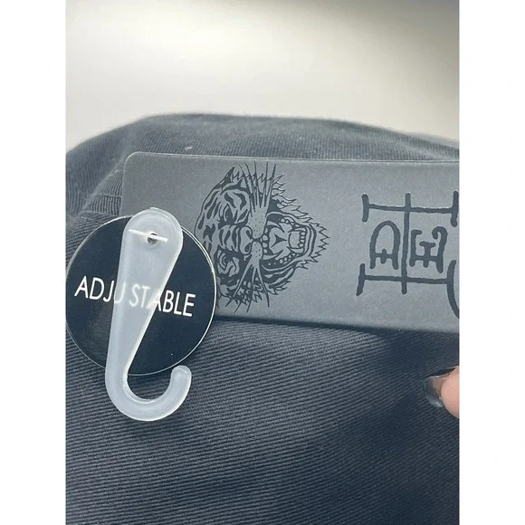 Ed Hardy Loves Kills Slowly Logo Adjustable Bucket Hat Unisex New - Picture 6 of 7